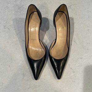 Christian Louboutin Black Heel, Size 39